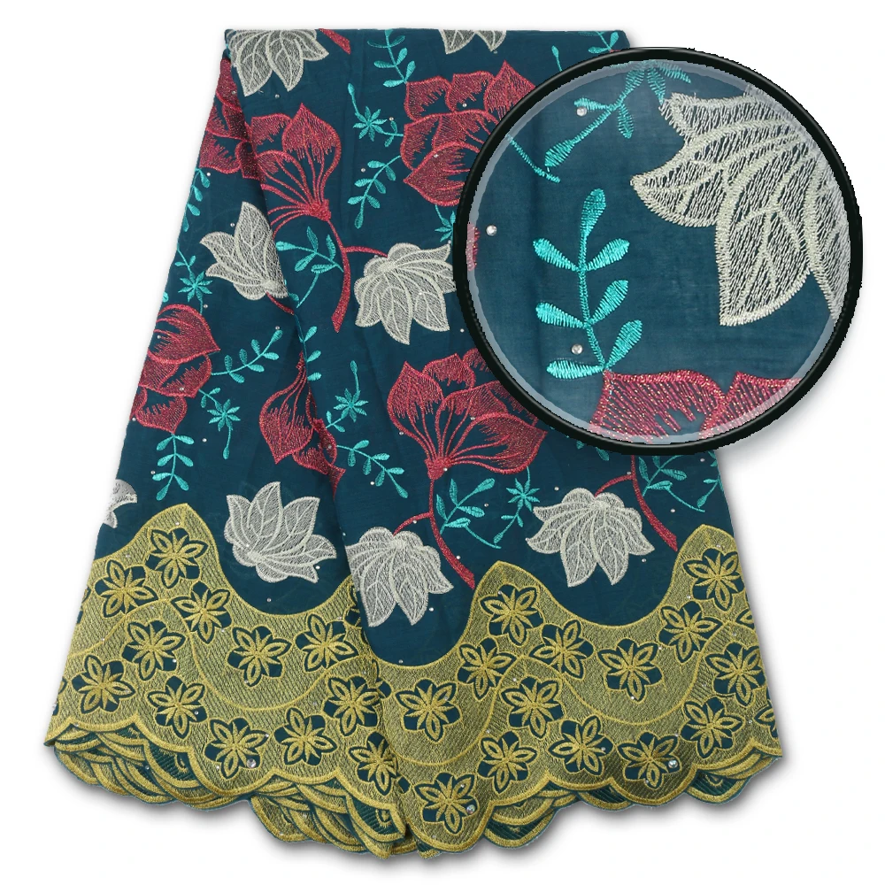 Нигерийские кружевные ткани 2018 африканская швейцарская вуаль кружево высокого