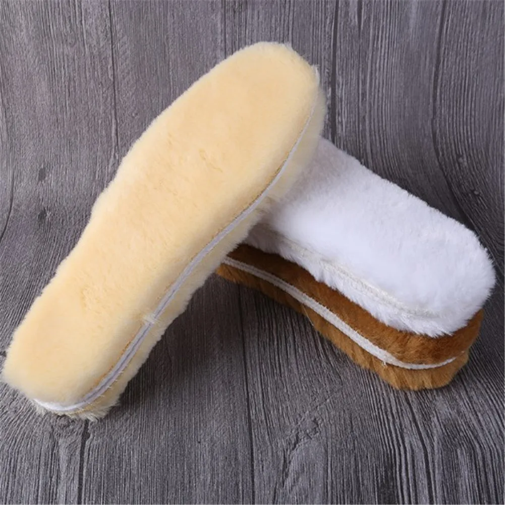 Unisex Wool Snow Boots Fur Insoles Winter Warm Heated 2020 Shoe Pads Breathable Thick Foot Plus Size | Обувь