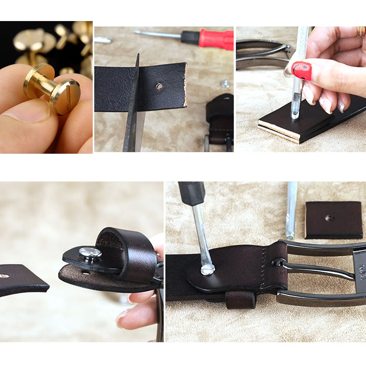 10 шт. винты &quotЧикаго&quot стандартные крепежные для кожаного ремесла ремонт