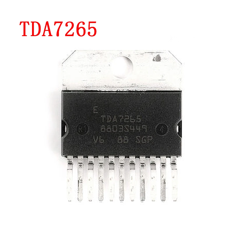 1 шт./лот TDA7265 ZIP 11 25 + Вт стерео усилитель с беззвучным и ярким светом новый