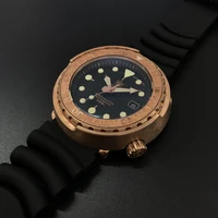 steeldive cusn8 bronze watch nh35 automatic dive watch 30atm ceramic bezel mens water resistance watch