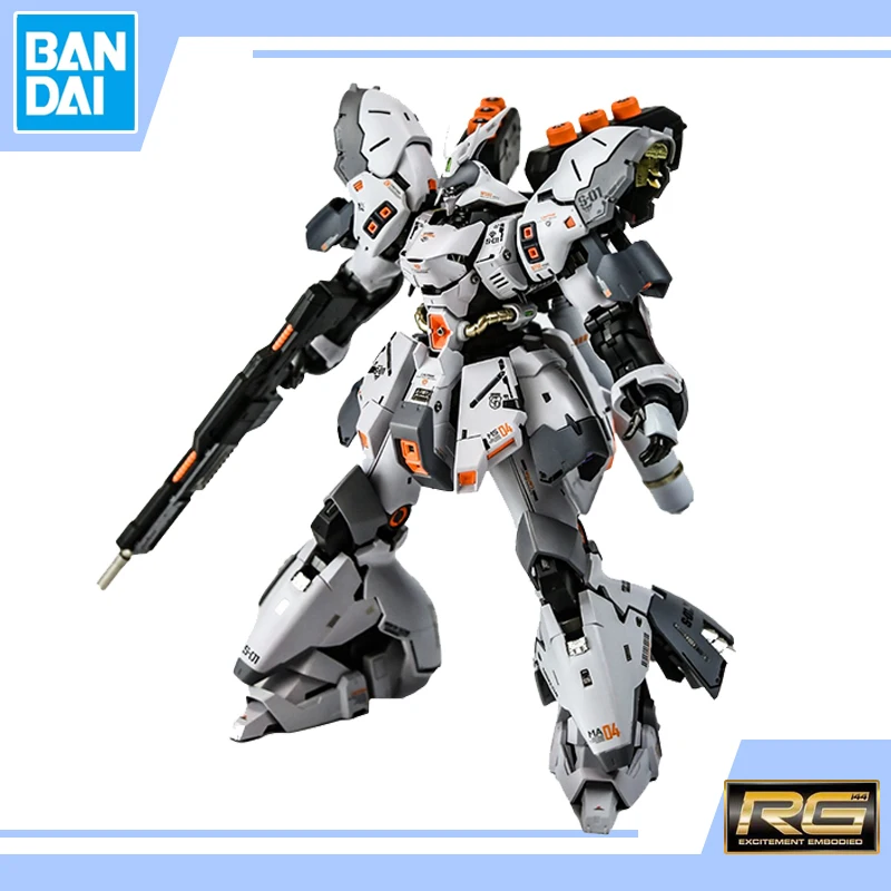 

BANDAI Assembling Model RG 1/144 White Spray Plate Sazabi GUNDAM Action Toy Figures Children's Gifts
