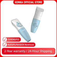 konka hot enchen boost usb electric hair clipper two speed ceramic cutter hair fast charging hair trimmer children hair clipper