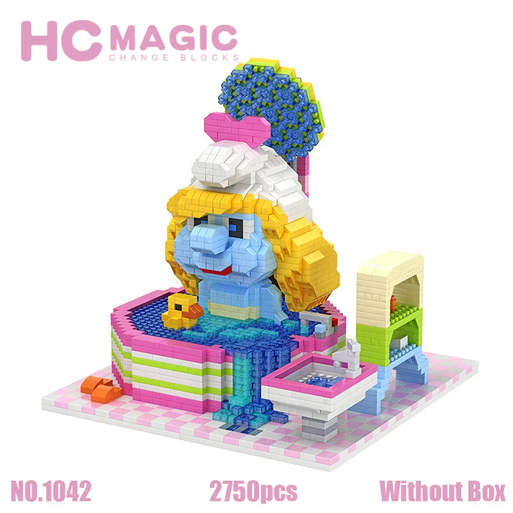 HC магический Алмаз строительные блоки эльф АНИМЕ Diy фигурки оптом игрушки хобби Образовательные Подарки экшн пластиковая Сборная модель - Цвет: 1042 Without Box