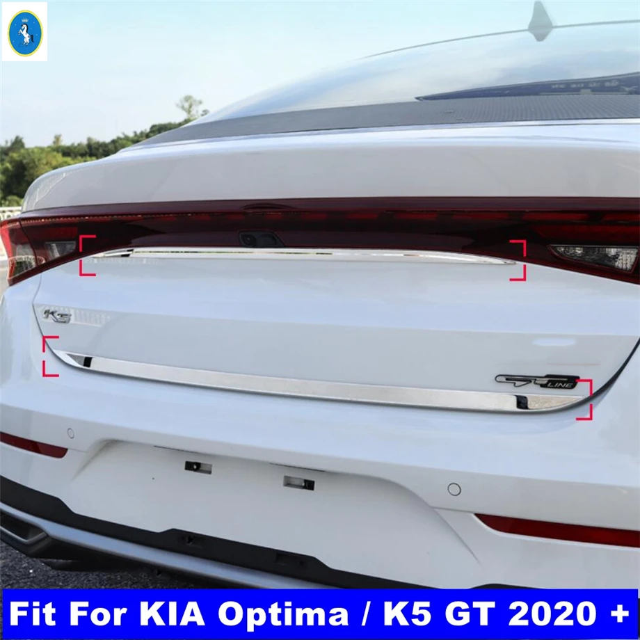 

Автомобильный молдинг, задняя дверная ручка, полоса, акцент, украшение, Стайлинг, Задняя Крышка багажника, задняя дверь, отделка для KIA Optima K5 ...