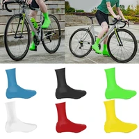 waterproof warm silicone cycling lock shoes covers bicycle overshoes protector cycling lock shoes covers