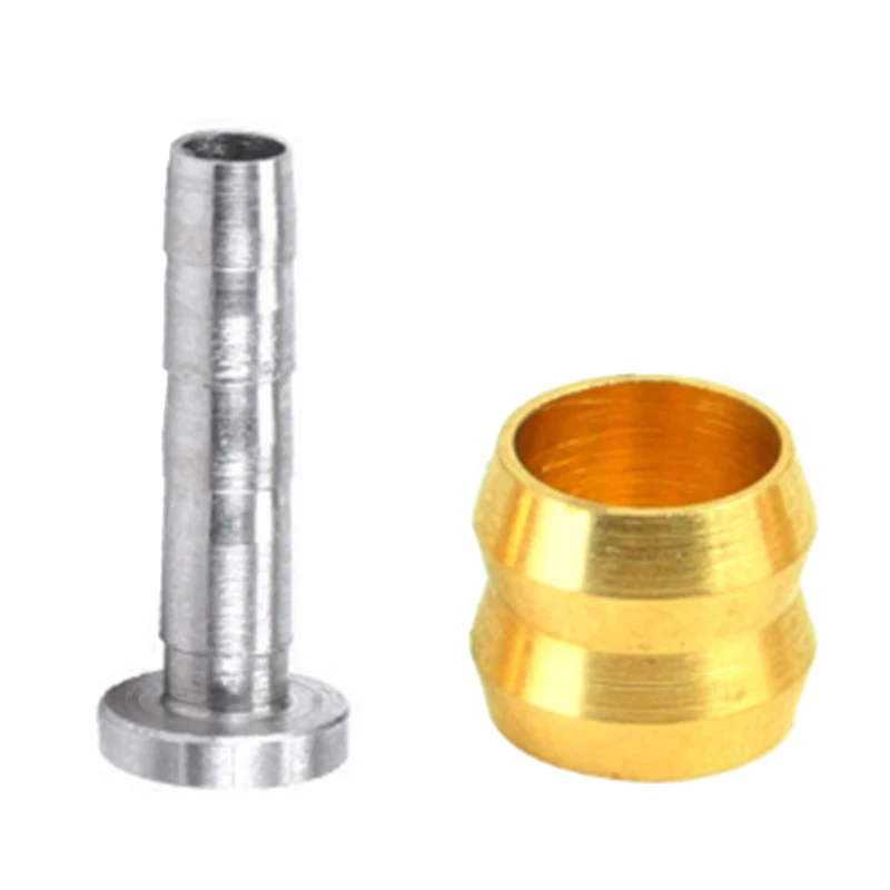 TRLREQ Велосипедный тормозной оливковый и латунный Соединительный комплект для