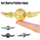 Игрушка-Спиннер Золотой снитч, вращающаяся на руку игрушка-антистресс, металлическая игрушка-Спиннер Boomerang для детей, для взрослых, 18