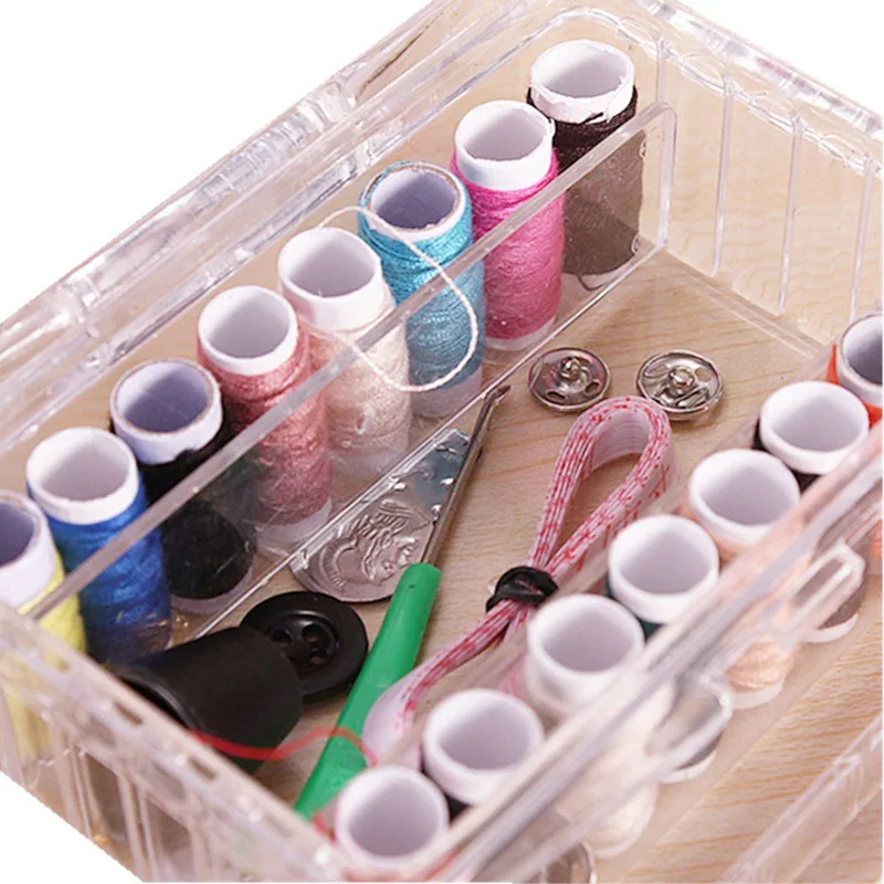 

Hand Sewing Needle and Thread Embroidery Sewing Box Sewing Kit Color: random color DSD666