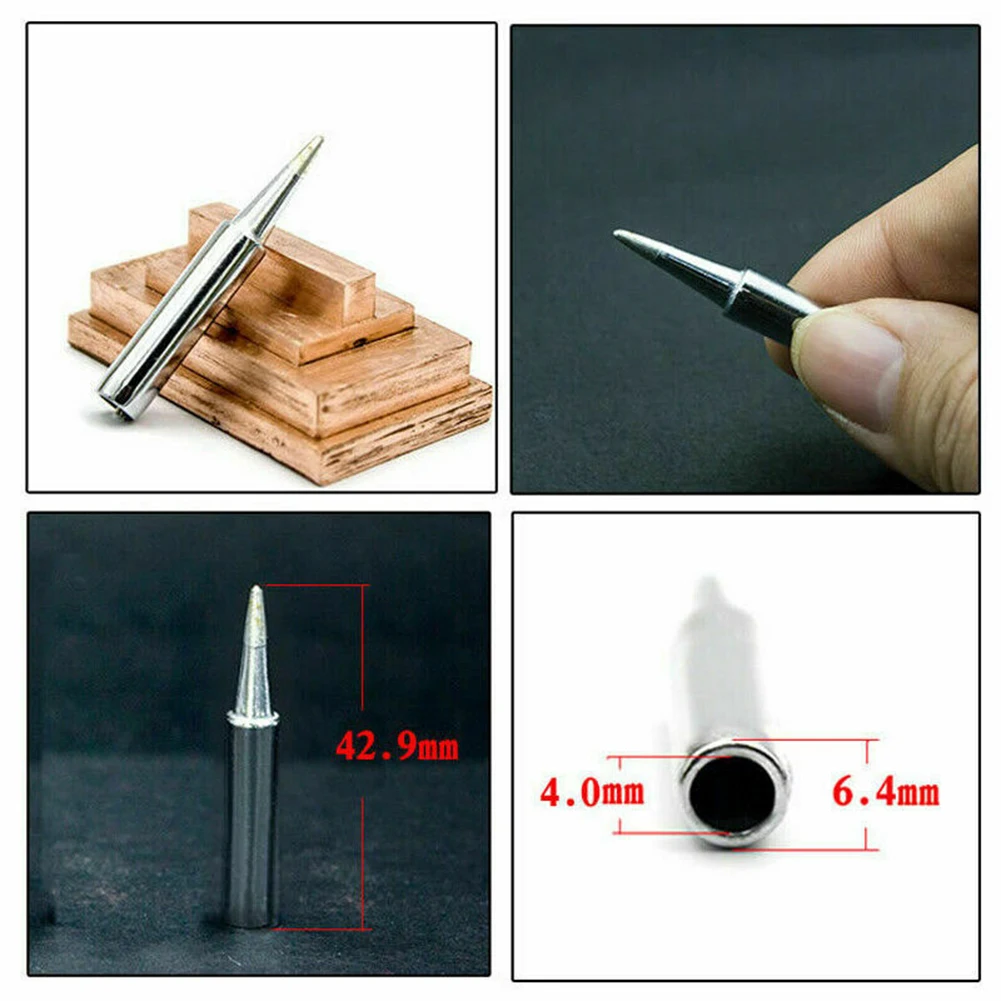

10PCS Solder Screwdriver Iron Tip 900M-T For Hakko Soldering Rework Station Tool