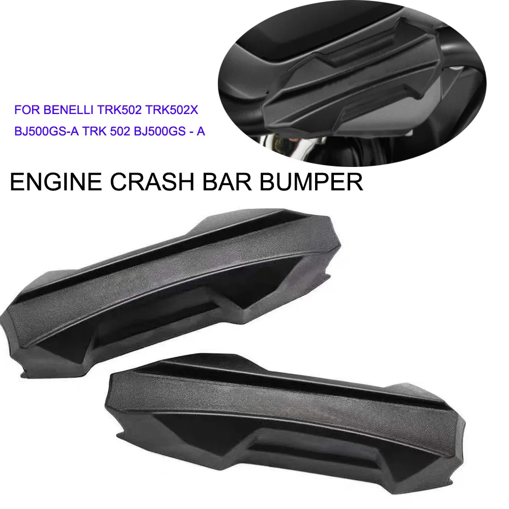 

Motorcycle 25MM Engine Crash Bar Bumper Decorative Guard Block For Benelli TRK502 TRK520X TRK 502 502X BJ500GS