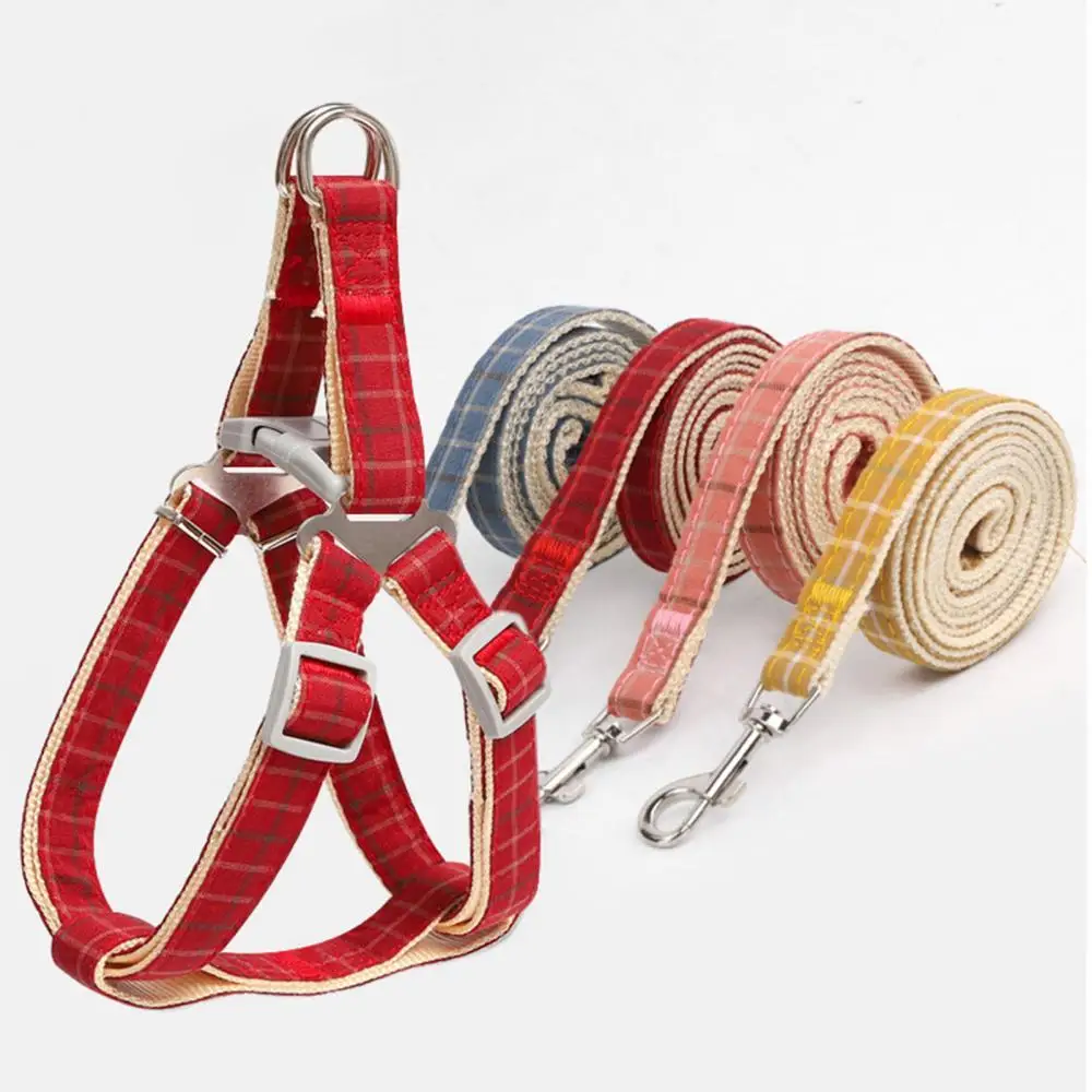 

50% Hot Sales!!! Walking Dog Leash Striped Traction Rope Anti-bite Chest Strap Pet Supply