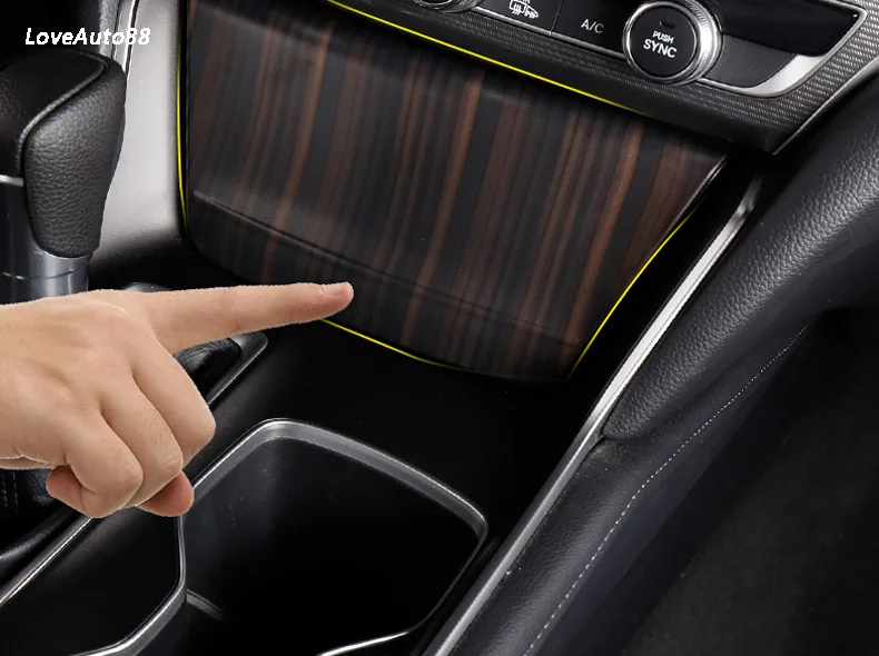 Для Honda Accord 10th зубчатая панель ручные тормоза крышки украшения держатель стакана воды рамка Крышка отделка Аксессуары
