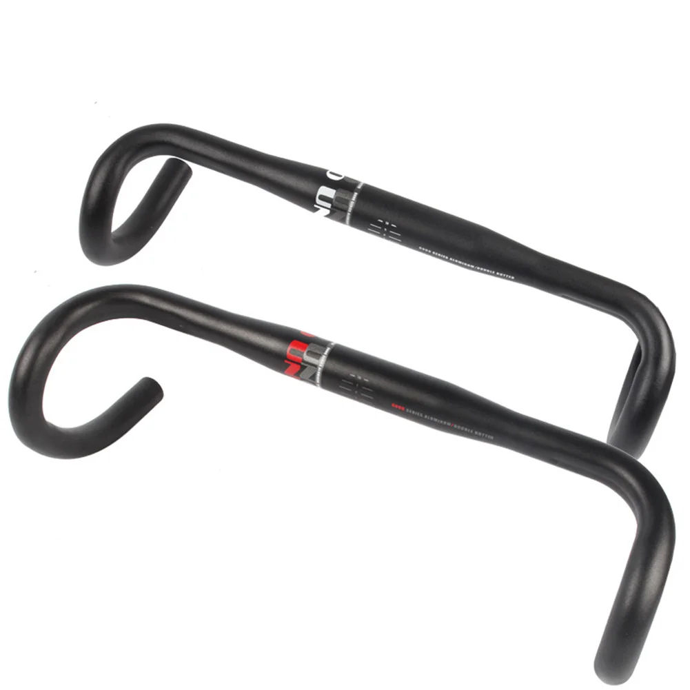 380/400/420/440 мм компактный велосипедный руль из алюминиевого сплава универсальный