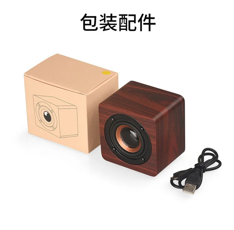 Высокое качество деревянный сабвуфер беспроводной Bluetooth динамик HIFI стерео бас