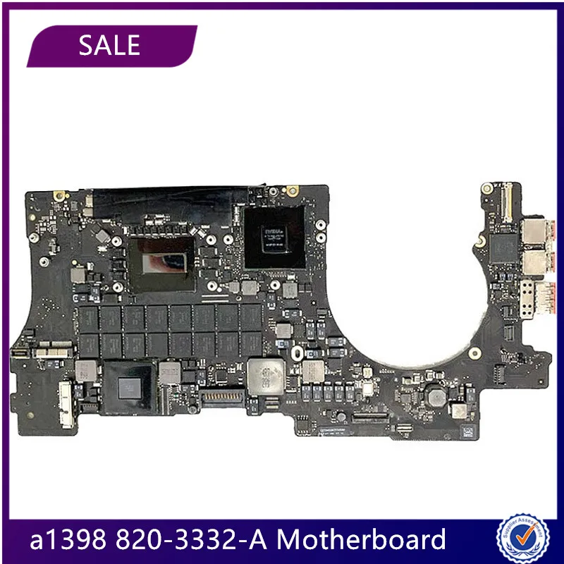 

Оригинальная материнская плата A1398 820-3332-A для MacBook Retina 15 дюймов Mid 2012 i7 2,3/2,6/2,8 ГГц 8 ГБ 16 ГБ 1 ГБ GPU логическая плата