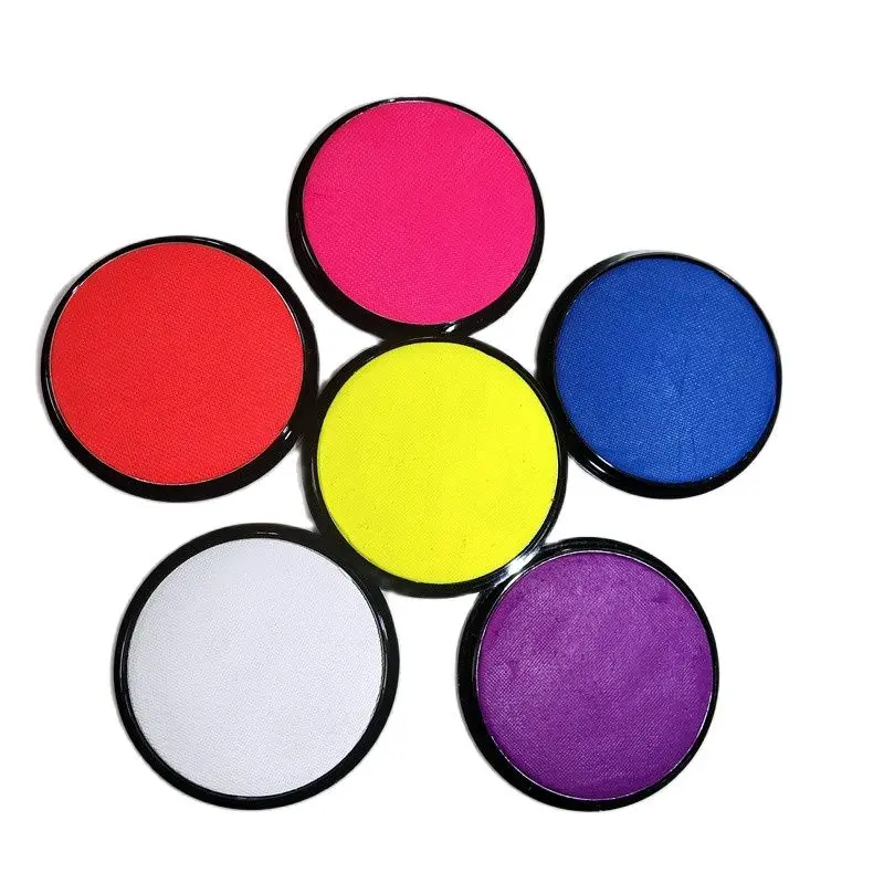 

20g Water Activated Face Body Paint UV Non-toxic Professional Makeup Pigment For Festival Kids Halloween Makeup