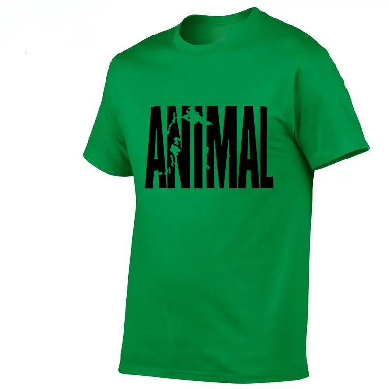 Новинка 2019 Спортивная футболка с 3D принтом в виде животных Мужская майка