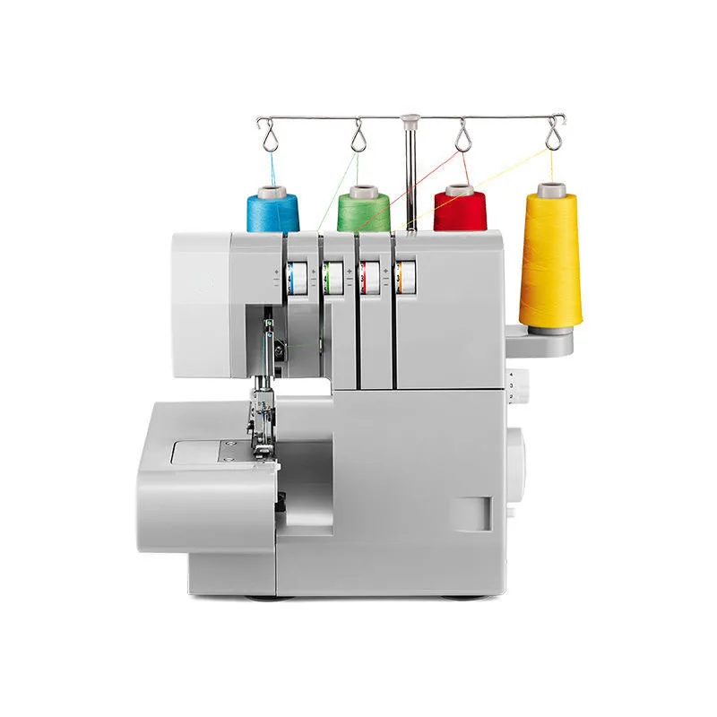 M&aacute;quina de coser Overlock 14HD854 para el hogar, 2/3/4 hilos, 220V, con costura secreta-0