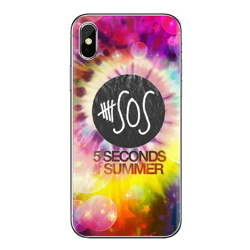 Секундный летний прозрачный чехол из ТПУ для iPod Touch Apple iPhone 4 4s 5 5S SE 5C 6 6S 7 8 X XR XS Plus MAX