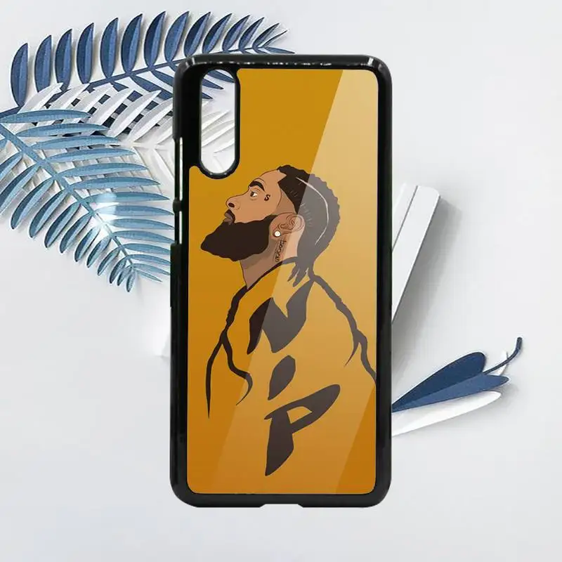 

Nipsey Hussle American rapper Phone Case PC For Samsung galaxy S note 8 9 20 10 e lite2019 plus pro ultra