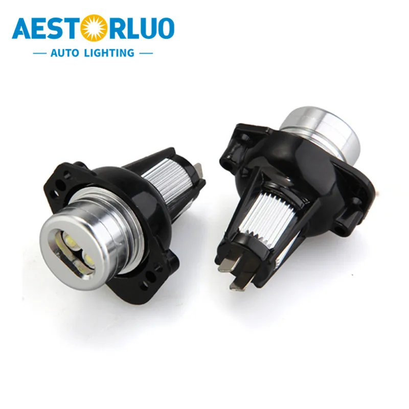 

2 шт. безотказные светодиодные галогенные кольцевые галогенные лампы 20 Вт для BMW E90 E91 3 серии 325i 328i 335i 2006-2008 12 В