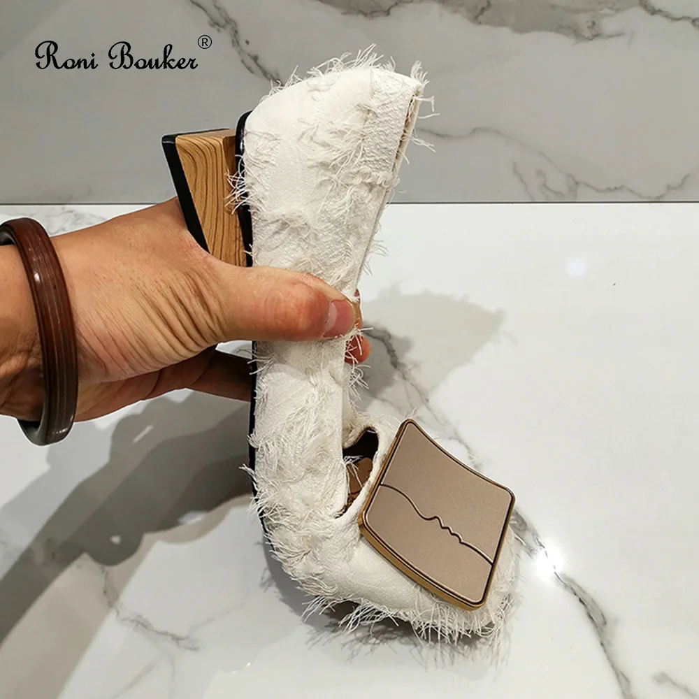 Roni Bouker/Новинка сезон весна лето женские туфли лодочки на низком каблуке мягкие