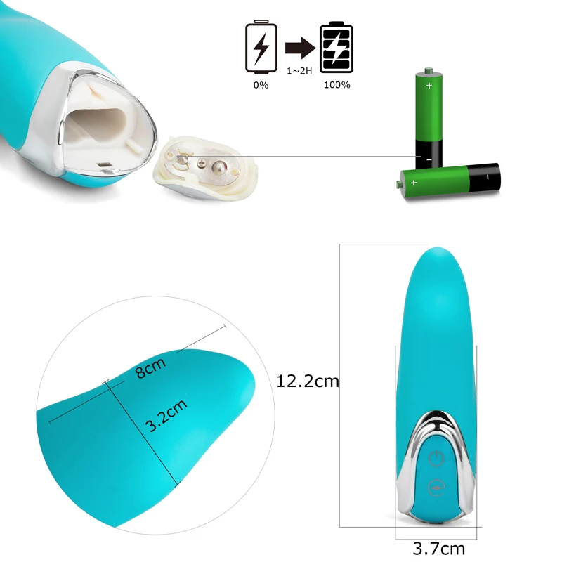 Анальный фаллоимитатор вибратор для клитора массажер стимуляции точки G и