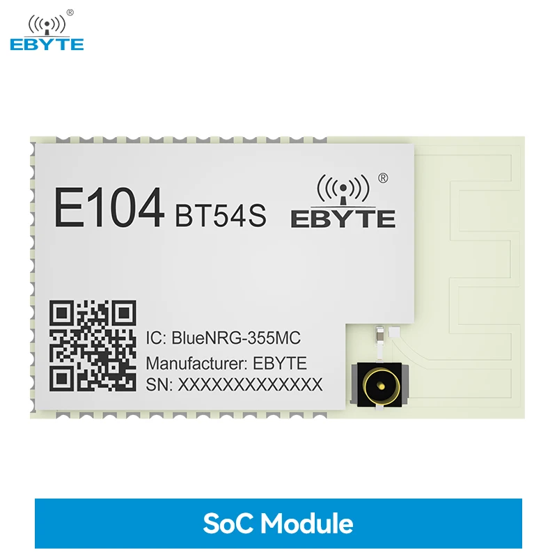 

BLUENRG355MC BT 5.1 Wireless Module SOC Module ARM Processor E104-BT54S IPEX/Stamp Hole Antenna Blue-tooth Wireless Module
