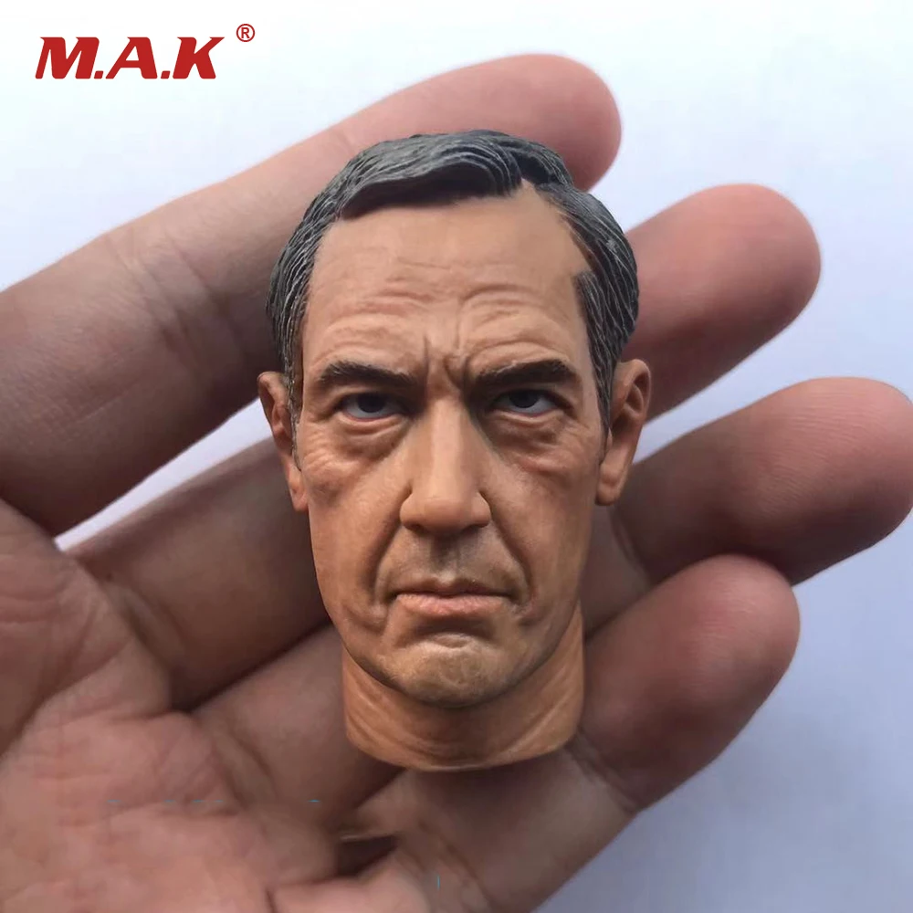 

1/6 том Холландер голова лепить старый вырезанная Мужская голова модель для детей возрастом от 12 "человек фигурку