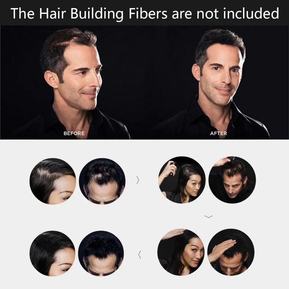 

Hair Fiber Spray Applicator Hair Building Fiber Applicator Spray Nozzle Pump Hair Sprays For Hair Loss Extensions