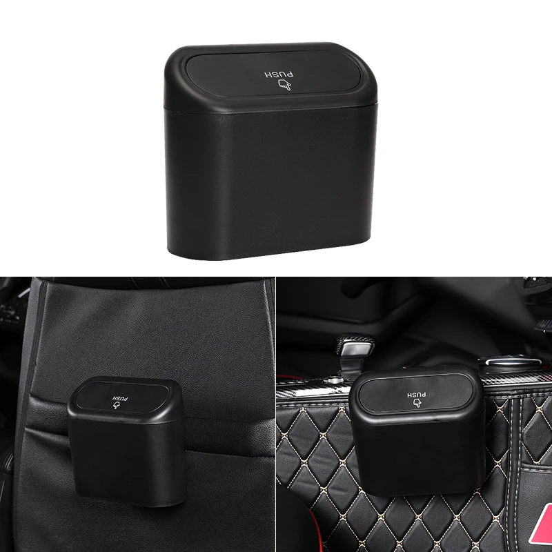 Автомобильная корзина для мусора чехол пыли автоматическое хранилище черная