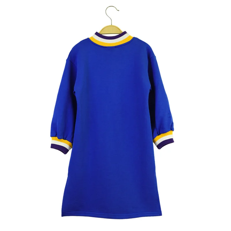 

long sleeve teenager girls dresses spring fall kids dress children's clothing
