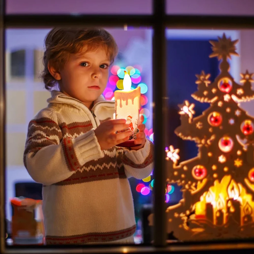 Рисунок 3 - Рождественская светодиодная беспламенная свеча