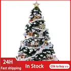 Горячая Распродажа 2022, Рождественская елка, зимний домашний декор, наклейки на окно из искусственной пасты, Рождественское украшение, подарок для детей, для дома