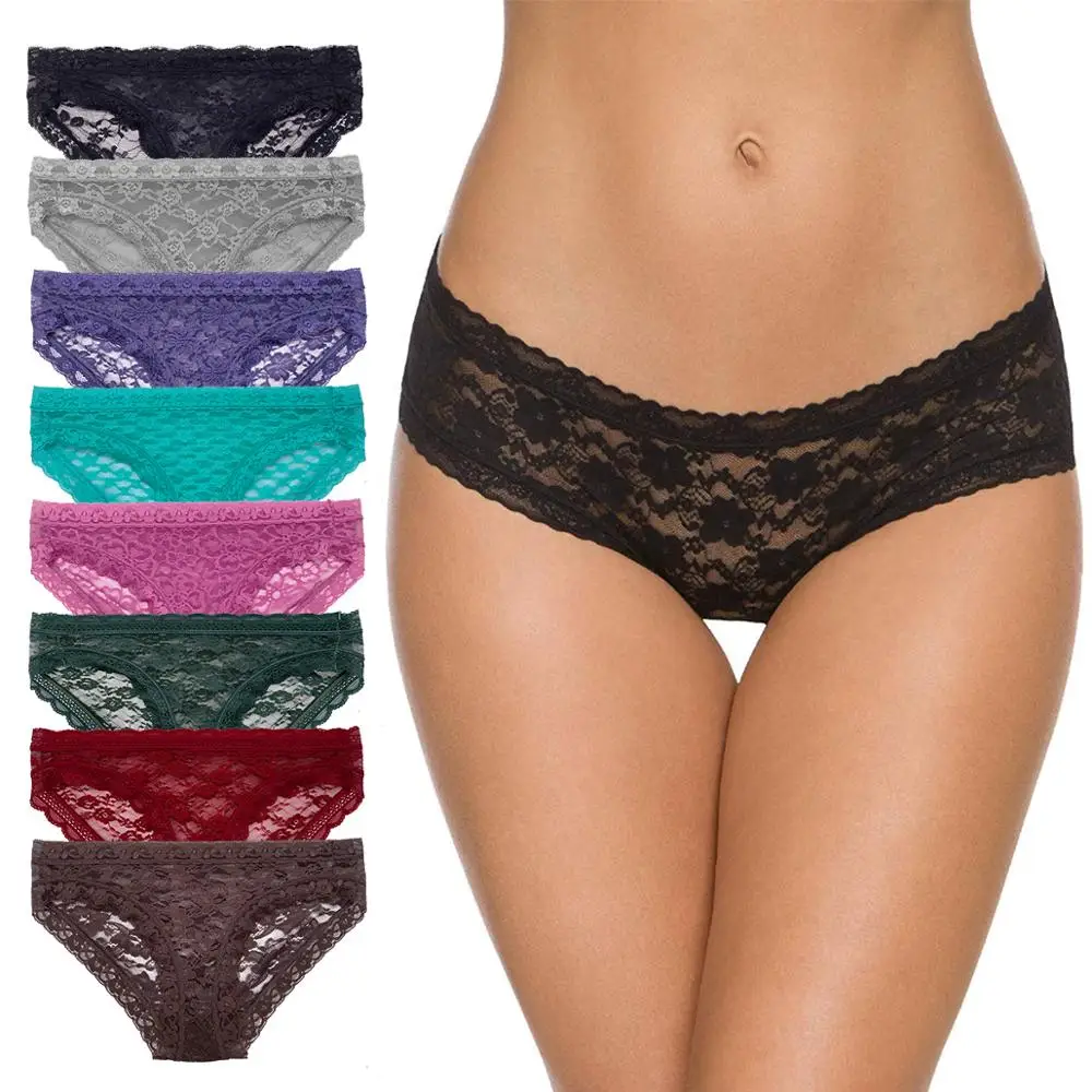 Сексуальные Кружевные Трусики бикини высокого качества бесшовное нижнее белье