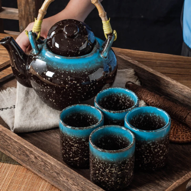 120 мл японская Ретро керамическая чашка ручной росписи фарфоровая кунг фу