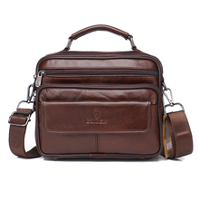 Bolsos Bolso cruzado de cuero genuino para hombre...