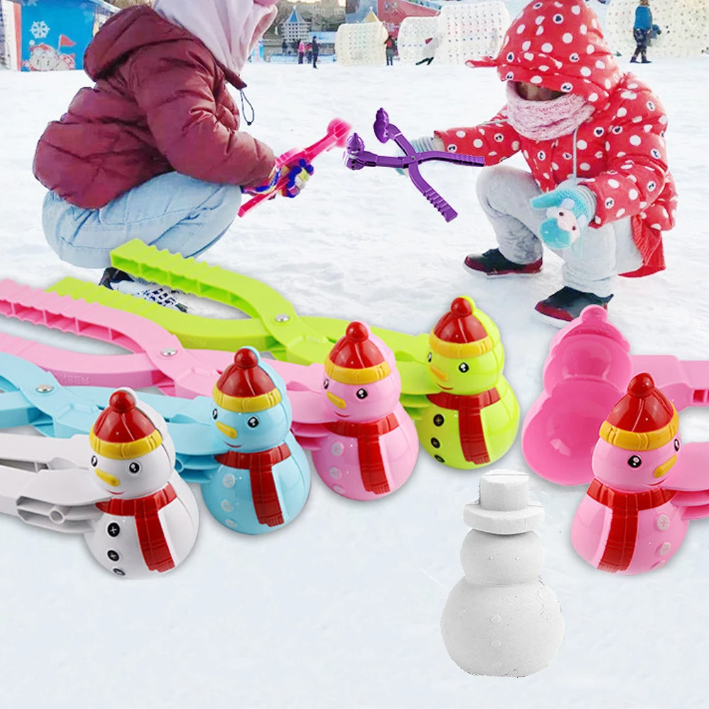 1 шт. зажим для снеговика пластиковый инструмент изготовления зимних шаров