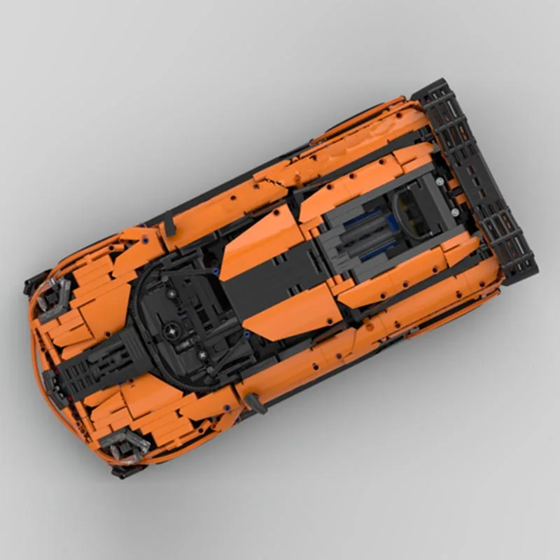 Buildmoc Koenigsegg Agera One Hypercar супер гоночный автомобиль подходит для Lepinings модель