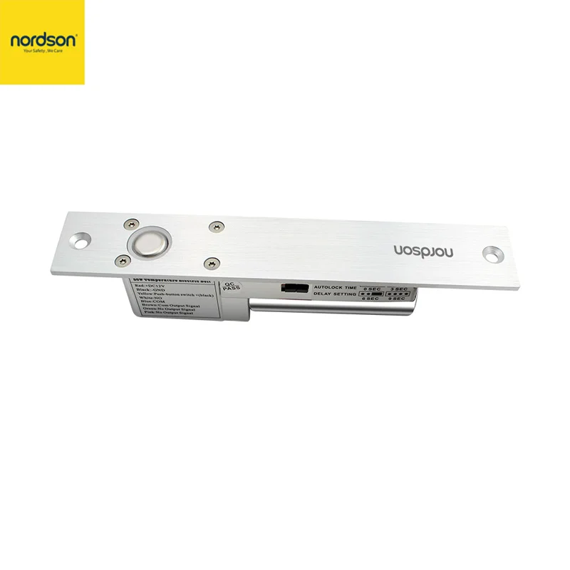 Nordson оригинальный 12 В/24 В высокий алюминиевый Fail Safe 8PIN Электрический дверной
