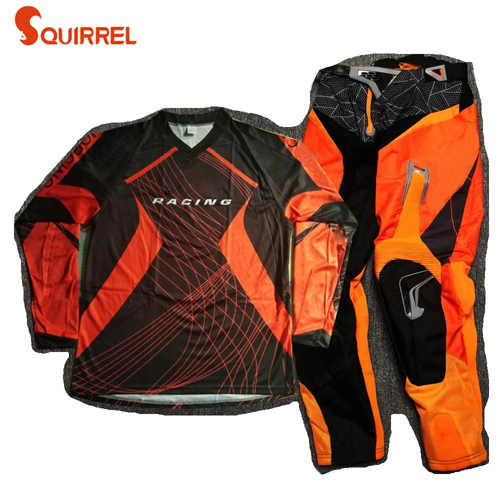 Костюм для мотокросса MX DH внедорожные штаны с трикотажной рубашкой комплект