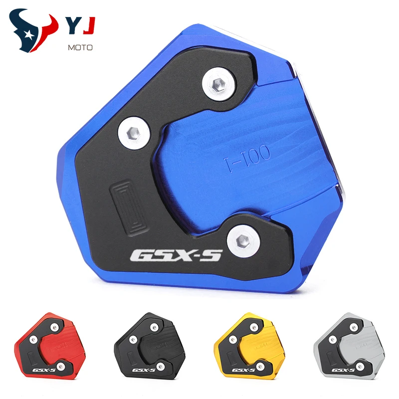 

GSX-S For Suzuki GSX-S750 GSX-S1000 GSX-S1000F GSR750 750 Brand New CNC Kickstand Side Stand Extension Pad Enlarge Support Plate