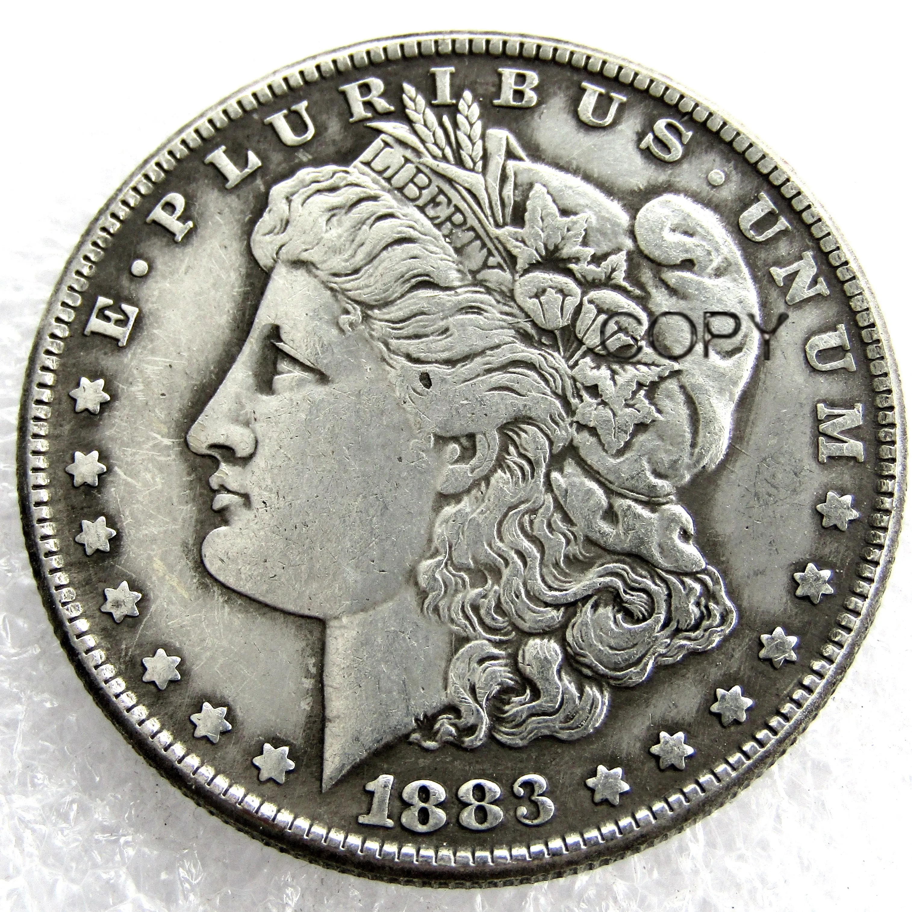 US Coins 1883 P/S/CC/O Morgan Dollar copy Coins Silver Plated