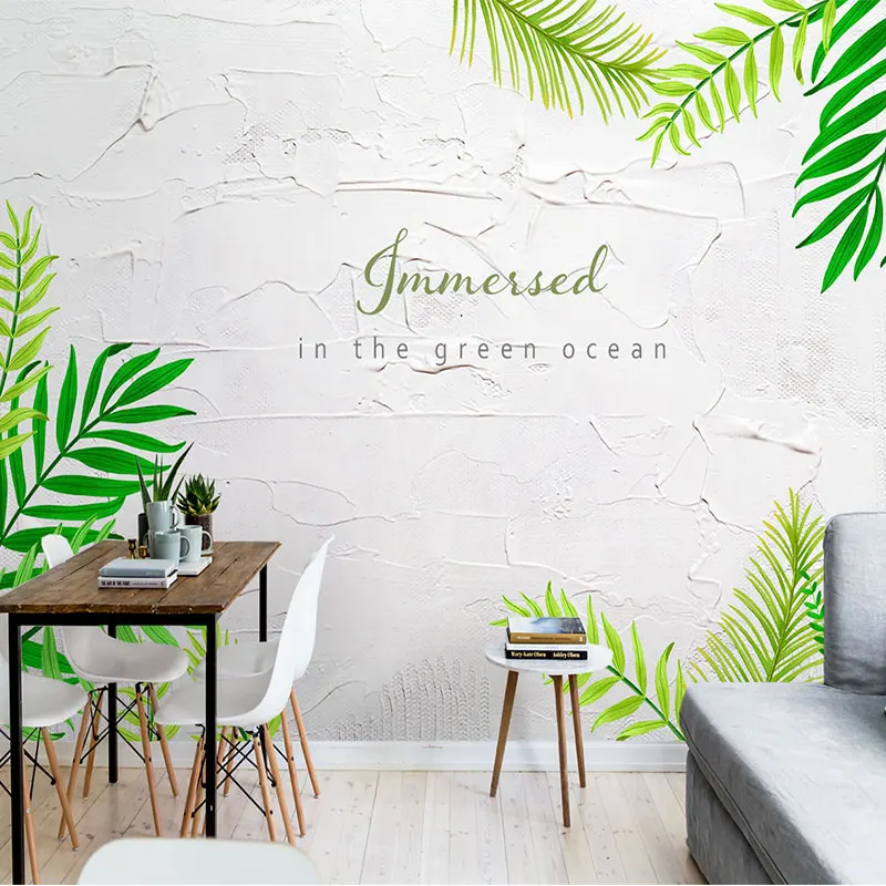 3D Ретро ностальгическая мутчатая роспись магазин одежды молочный чай салон