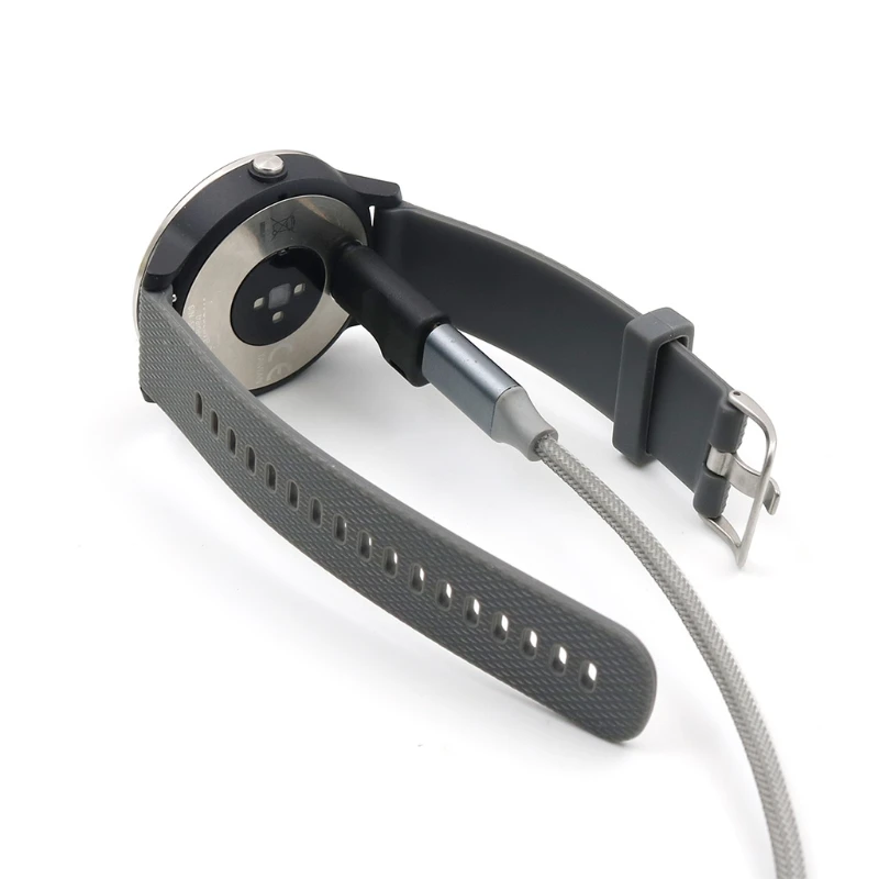 

X37D USB C Female to 4pin Charge Converter for -Garmin Fenix 5/5S/5X/6 Forerunner 45/45S/245/245M/935 Smart Watch