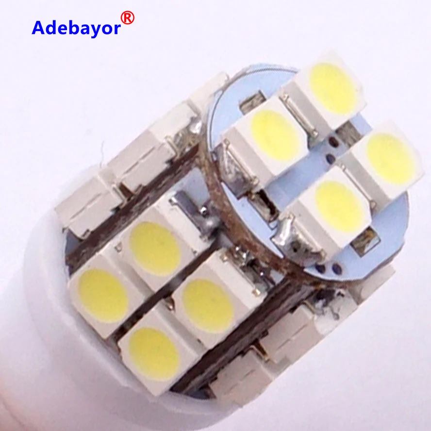 200 шт. белый светильник T10 194 168 W5W 20 светодиодный smd 3528 1210 автомобилей Клин лампы
