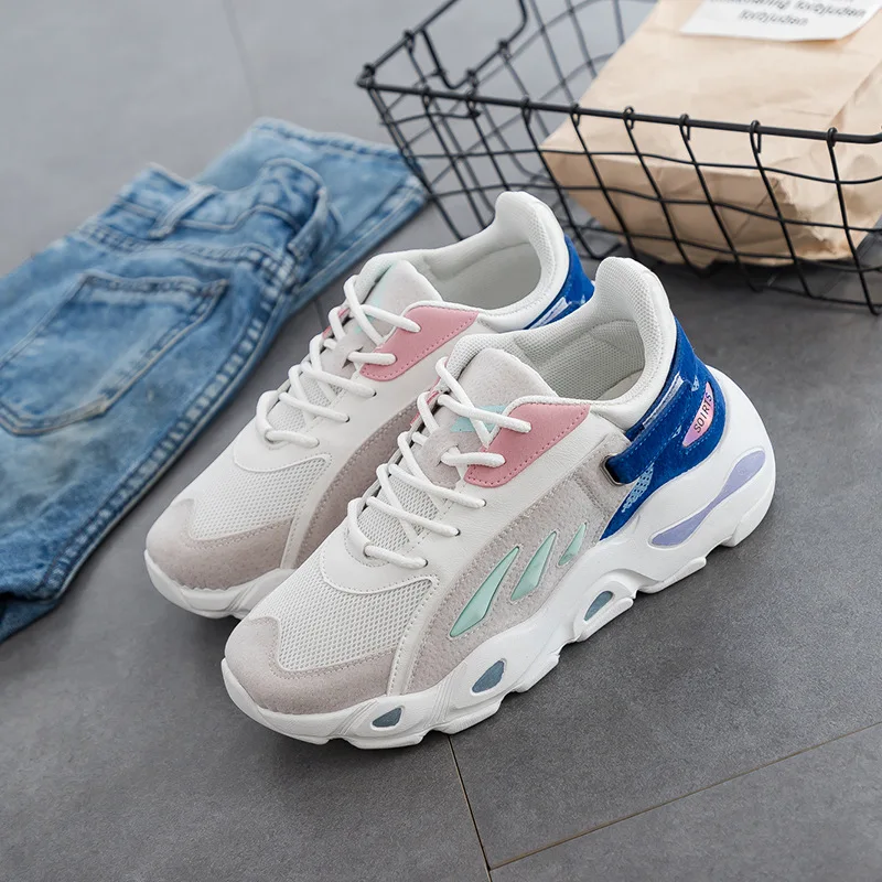 

New fall fashion shoes 2019 breathable shoes for girls students shoes go with fall running