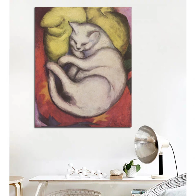 Картина на холсте Спящий Кот|Рисование и каллиграфия| |