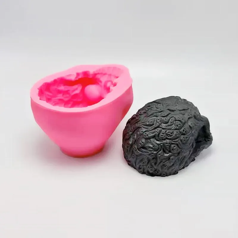 Силиконовая форма для изготовления сглаза призрака черепа свечи мыла смолы